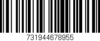Código de barras (EAN, GTIN, SKU, ISBN): '731944678955'