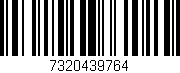 Código de barras (EAN, GTIN, SKU, ISBN): '7320439764'