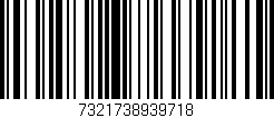 Código de barras (EAN, GTIN, SKU, ISBN): '7321738939718'