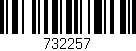 Código de barras (EAN, GTIN, SKU, ISBN): '732257'