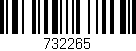 Código de barras (EAN, GTIN, SKU, ISBN): '732265'