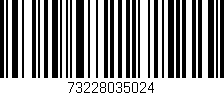 Código de barras (EAN, GTIN, SKU, ISBN): '73228035024'
