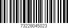 Código de barras (EAN, GTIN, SKU, ISBN): '73228045023'