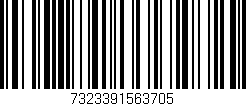 Código de barras (EAN, GTIN, SKU, ISBN): '7323391563705'