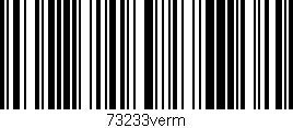 Código de barras (EAN, GTIN, SKU, ISBN): '73233verm'