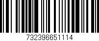 Código de barras (EAN, GTIN, SKU, ISBN): '732396651114'