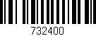 Código de barras (EAN, GTIN, SKU, ISBN): '732400'