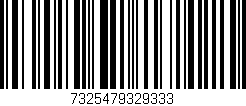 Código de barras (EAN, GTIN, SKU, ISBN): '7325479329333'