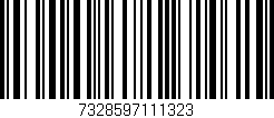 Código de barras (EAN, GTIN, SKU, ISBN): '7328597111323'