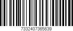 Código de barras (EAN, GTIN, SKU, ISBN): '7332407365639'