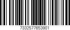 Código de barras (EAN, GTIN, SKU, ISBN): '7332577653901'