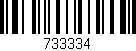 Código de barras (EAN, GTIN, SKU, ISBN): '733334'