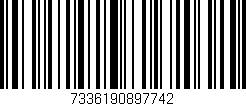 Código de barras (EAN, GTIN, SKU, ISBN): '7336190897742'