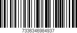 Código de barras (EAN, GTIN, SKU, ISBN): '7336346984937'