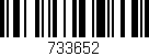 Código de barras (EAN, GTIN, SKU, ISBN): '733652'