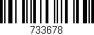 Código de barras (EAN, GTIN, SKU, ISBN): '733678'