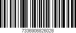 Código de barras (EAN, GTIN, SKU, ISBN): '7336906826028'