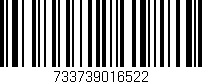 Código de barras (EAN, GTIN, SKU, ISBN): '733739016522'