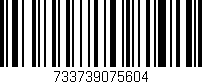 Código de barras (EAN, GTIN, SKU, ISBN): '733739075604'