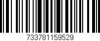 Código de barras (EAN, GTIN, SKU, ISBN): '733781159529'