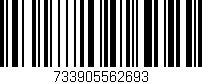 Código de barras (EAN, GTIN, SKU, ISBN): '733905562693'