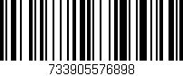 Código de barras (EAN, GTIN, SKU, ISBN): '733905576898'