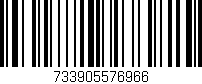 Código de barras (EAN, GTIN, SKU, ISBN): '733905576966'