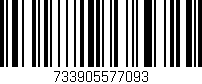 Código de barras (EAN, GTIN, SKU, ISBN): '733905577093'