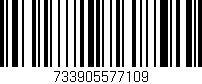 Código de barras (EAN, GTIN, SKU, ISBN): '733905577109'