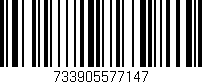 Código de barras (EAN, GTIN, SKU, ISBN): '733905577147'