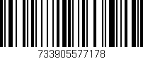Código de barras (EAN, GTIN, SKU, ISBN): '733905577178'