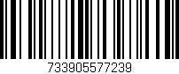 Código de barras (EAN, GTIN, SKU, ISBN): '733905577239'