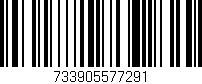 Código de barras (EAN, GTIN, SKU, ISBN): '733905577291'