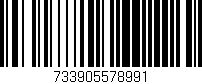 Código de barras (EAN, GTIN, SKU, ISBN): '733905578991'