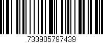 Código de barras (EAN, GTIN, SKU, ISBN): '733905797439'