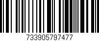 Código de barras (EAN, GTIN, SKU, ISBN): '733905797477'
