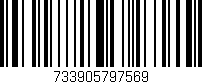 Código de barras (EAN, GTIN, SKU, ISBN): '733905797569'