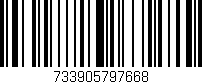 Código de barras (EAN, GTIN, SKU, ISBN): '733905797668'