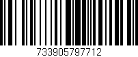 Código de barras (EAN, GTIN, SKU, ISBN): '733905797712'