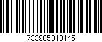 Código de barras (EAN, GTIN, SKU, ISBN): '733905810145'