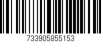 Código de barras (EAN, GTIN, SKU, ISBN): '733905855153'