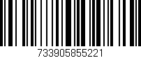 Código de barras (EAN, GTIN, SKU, ISBN): '733905855221'