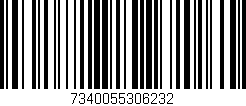 Código de barras (EAN, GTIN, SKU, ISBN): '7340055306232'