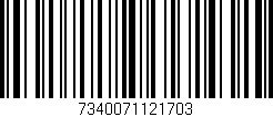 Código de barras (EAN, GTIN, SKU, ISBN): '7340071121703'