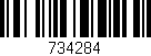 Código de barras (EAN, GTIN, SKU, ISBN): '734284'