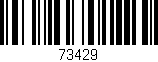 Código de barras (EAN, GTIN, SKU, ISBN): '73429'