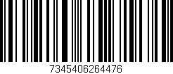 Código de barras (EAN, GTIN, SKU, ISBN): '7345406264476'