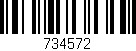 Código de barras (EAN, GTIN, SKU, ISBN): '734572'
