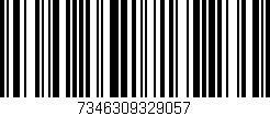 Código de barras (EAN, GTIN, SKU, ISBN): '7346309329057'
