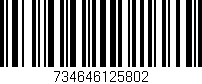 Código de barras (EAN, GTIN, SKU, ISBN): '734646125802'